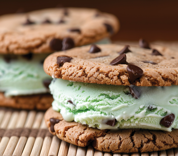 Hot Cookie Sandwiches