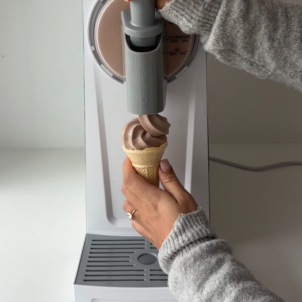 Chocolate Soft Serve Ice Cream-1