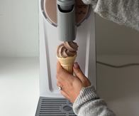 Chocolate Soft Serve Ice Cream