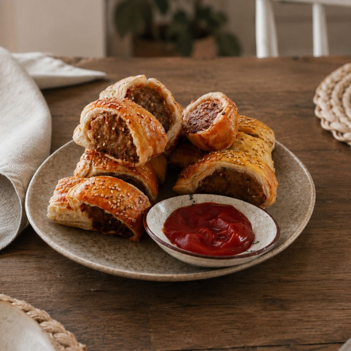 Jumbo Pork Sausage Rolls-1