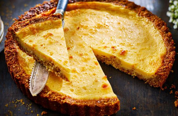 Welsh Honey & Oat Tart