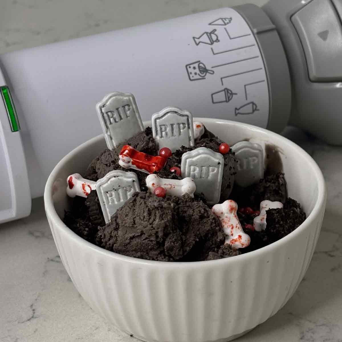  Chocolate Graveyard Ice Cream