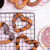 Sweetheart Churros with Chocolate Dipping Sauce-1