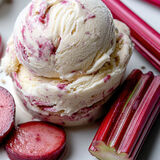 Rhubarb and Custard Ice Cream-1