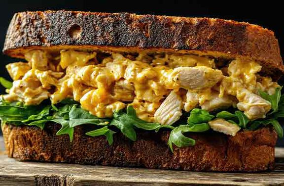 Coronation Chicken Sandwich Filler
