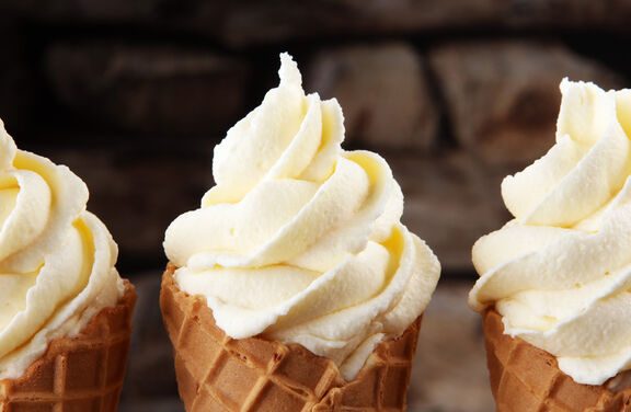 Soft Serve Vanilla Ice Cream