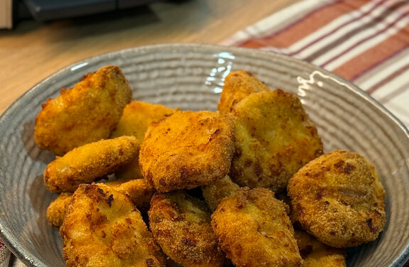 Cheesy Chicken Nuggets