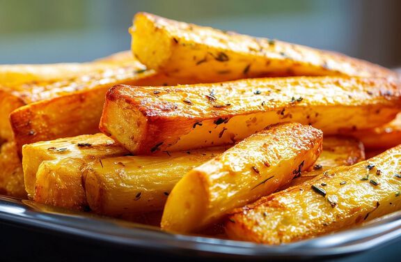 Spiced Parsnip Chips