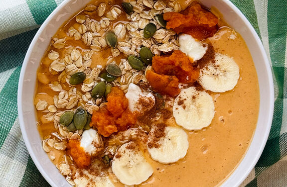 Pumpkin Smoothie Bowl