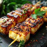 Peri Peri Halloumi Skewers-1