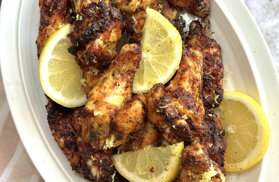 Lemon Pepper Chicken Wings