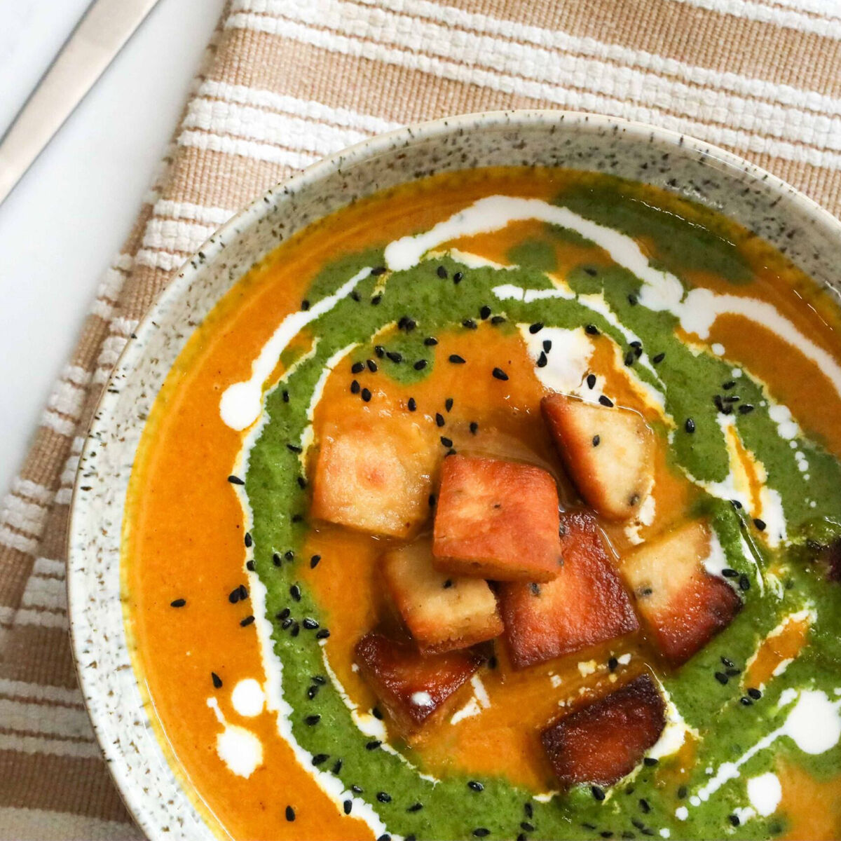 Tandoori Carrot and Sweet Potato Soup-1
