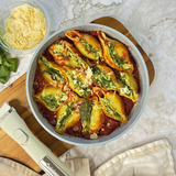 Ricotta Stuffed Shells with Spinach & Tomato&nbsp;-1