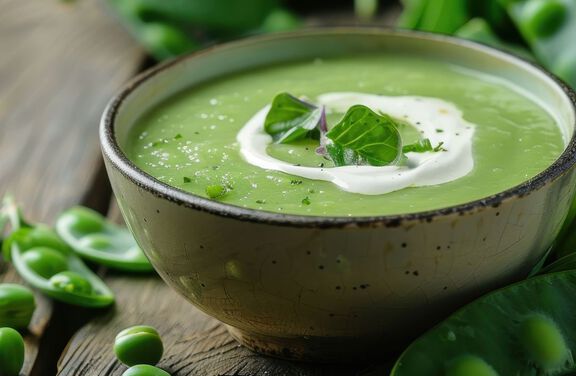 Pea and Mint Soup