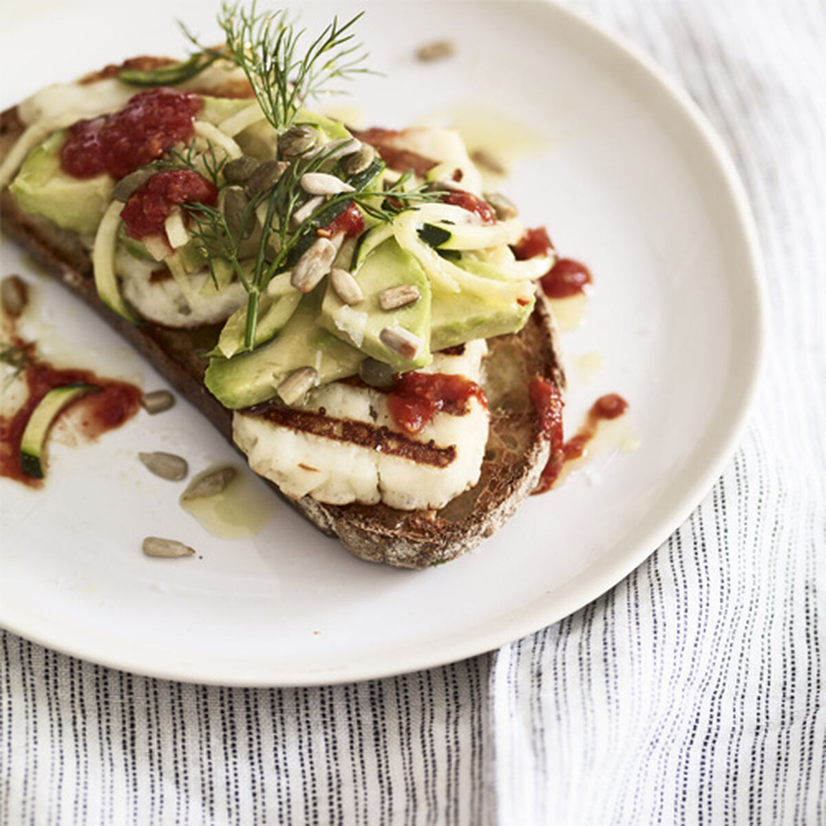 Grilled Halloumi on Sourdough-1