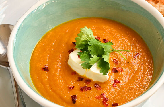 Carrot & Coconut Soup