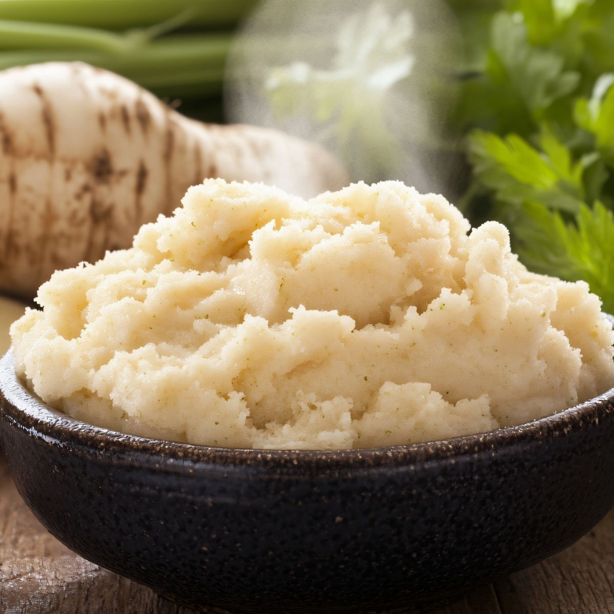 Parsnip Mash with Roasted Garlic-1