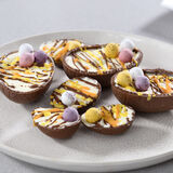 Mini Easter Egg Cheesecakes-1