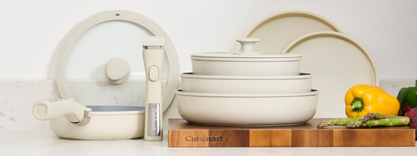 ClickSmart Detachable Handle Cookware Set