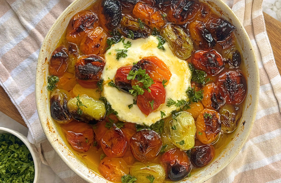 Baked Burrata Bomb