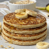 Banana & Oat Pancakes with Greek Yoghurt-1