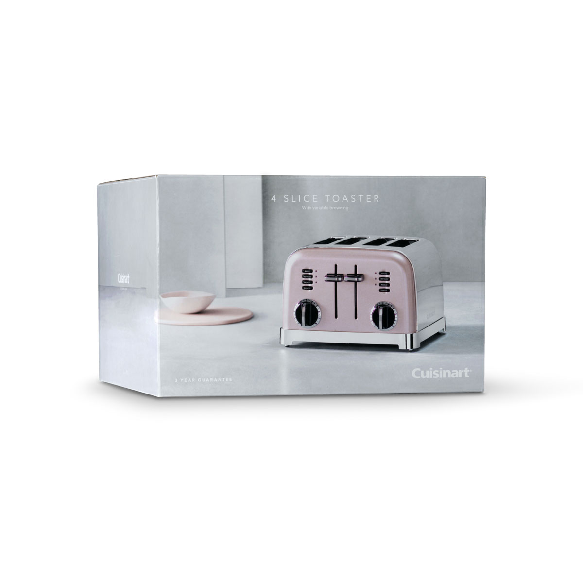 Retro Pink 4 Slice Toaster