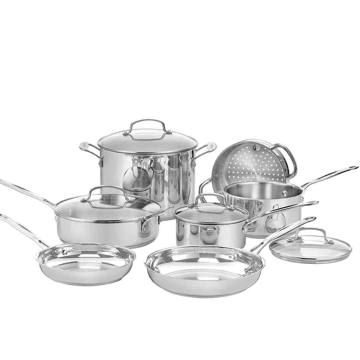 Cuisinart ® Chef’s Classic™ Stainless Steel Cookware Set |