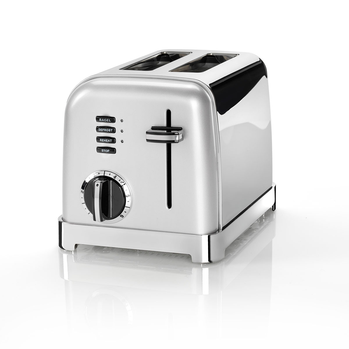 2 Slice Metal Toaster - Model 22304