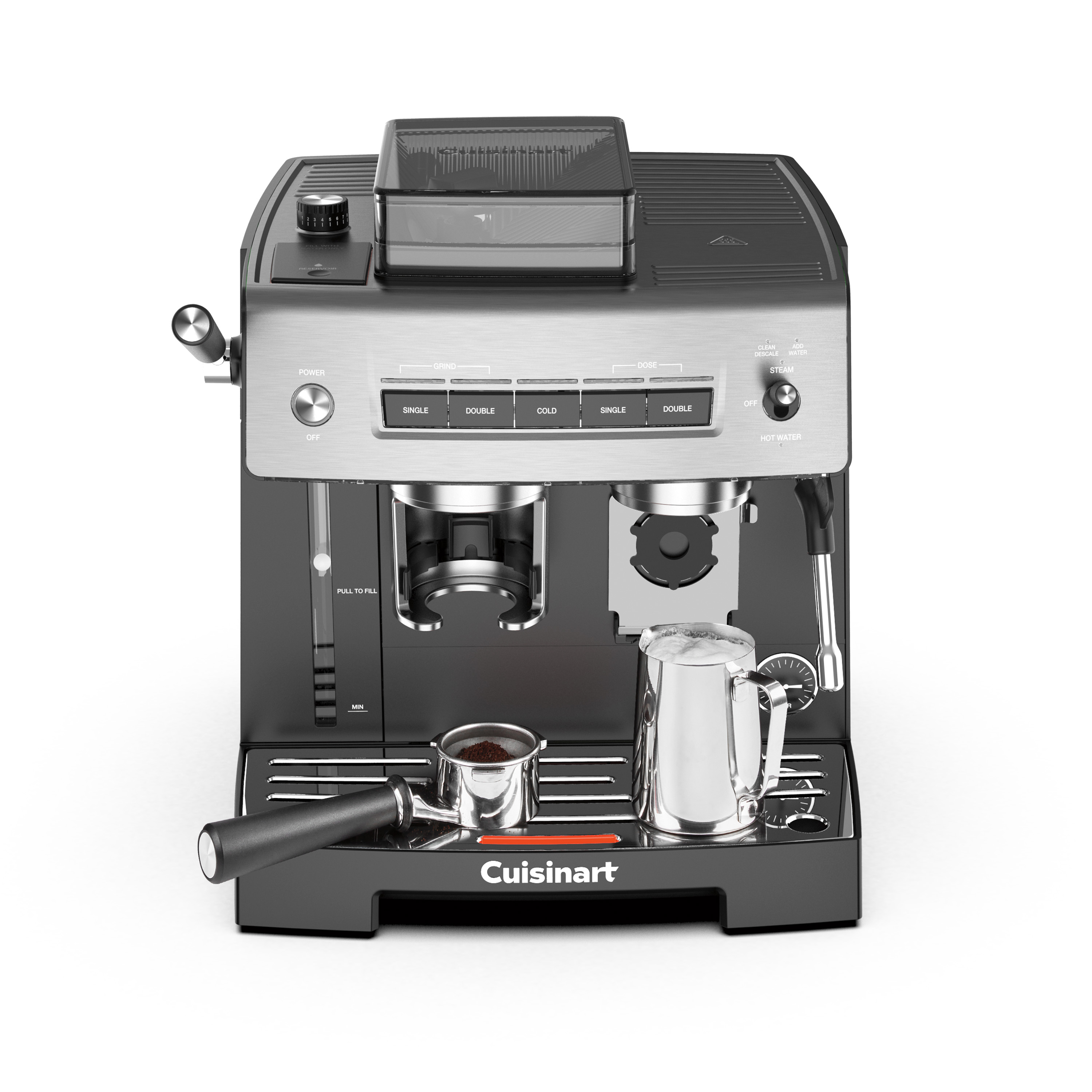 Cuisinart Grind, Tamp And Brew Espresso Machine |