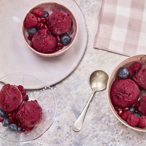 Mixed Berry Sorbet