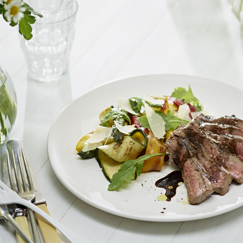 Beef Tagliata with Chargrilled Vegetables