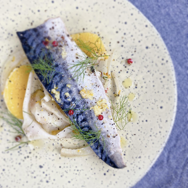 Steamed Mackerel and Fennel